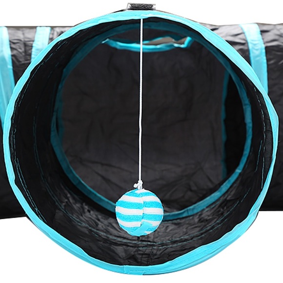 Pet Toys Cat Tube Safe Pet 3 Way Cat Tunnel - Picture 4 of 6